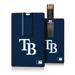 Tampa Bay Rays 32GB Solid Design Credit Card USB Drive