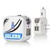 Houston Oilers 2-in-1 Pastime Design USB Charger