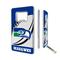 Seattle Seahawks 32GB Passtime Design Credit Card USB Drive with Bottle Opener