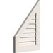 Ekena Millwork Half Peaked Top Left PVC Gable Vent | 21 H x 25 W in | Wayfair GVPPL20X1601DUN-05