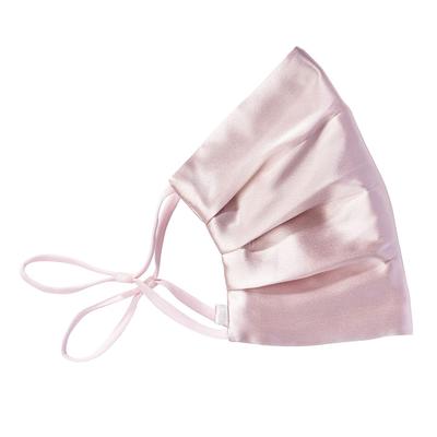 Slip Pure Silk Face Cover Black Hautpflegemittel Rosa Silber