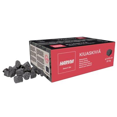 Saunasteine 20 kg 5-10 cm Ofensteine Steine für Saunaofen Elektroofen AC3000 - Harvia