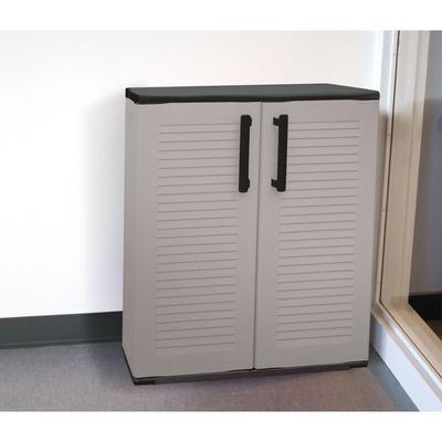 Mehrzweck oder interne Mehrzweckkabinett, niedriger Kleiderschrank mit 2 Türen und 3 Polypropylen Image