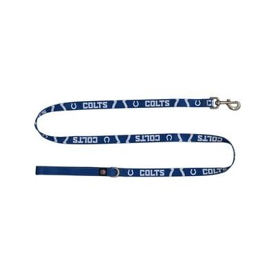 Littlearth NFL Premium Dog & Cat Lead, Indianapolis Colts, 1-in