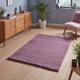 Teddy Shaggy Rugs in Lavender Thick Pile Shaggy Modern Area Rugs Small to Large Rugs Floor Living Room Hall Bedroom Rugs Runners Rugs