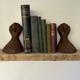 Vintage Bath Claw Feet Rusted Aged Patina Bookends Prop Display