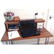 Rustic Reclaimed Hairpin leg Desk With Shelf - PC/Computer/Writing - ** **