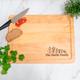 Personalised Family and Name Rectangle Large Chopping Board Wedding - Family Gift