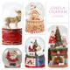 Gisela Graham Christmas -Snow Globes -Gingerbread -Santa -Deer -Farm -Tree 10 x 10 x 14 cm
