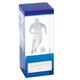 Football Crystal Trophy Award- Personalised Engraving - Gift Boxed