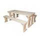 ALASKA Picnic Table Bench - 3FT to 7FT