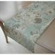 "72\" Table Runner 180cm Beige Taupe Brown Roses Flowers Duck Egg Blue 6ft Overlay Piano Sideboard Console"