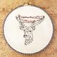 Beaded Deer Sketch Embroidery Kit | Complete Embroidery Kit | Christmas Deer Embroidery Kit |