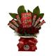 Large Nestle Kitkat Silk Flowers Bouquet Gift - FULL SIZE BARS