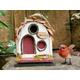 Wooden Cottage Bird House , Bird Feeder, Garden Decoration , Garden Accessorises
