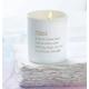 Personalised Glow Through Friend Scented Candle