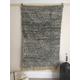 Beni Ourain Rug | Moroccan Handwoven Rug, Pure Wool, Black with Ivory / 117 X 197 CM / 3.83 X 6.46 ft / Code : 110