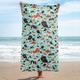 Dog Towel Cute Dog Beach Towel Dogs Cavalier King Charles Spaniel Bath Towels