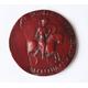 King William 1st (William The Conqueror) Official Wax Seal in Red. Medieval Reproduction Collectable Giftware.