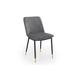 Pair of Dining Chair- with Black Legs and Gold Feet