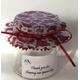 Jam jar lid tops wedding favour Burgundy and lace x 50 fabric 3 sizes available ribbon bands labels.