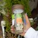 Personalised Plant Fund Glass Storage Jar