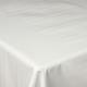 PVC Table Cloth Simply White Vinyl Table Cloth Wipe Clean Protector Plain White