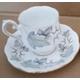"Most Charming Vintage \"Royal Albert\" 'Silver Maple' - demitasse Coffee~cup & saucer, 1st Quality."