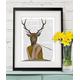 Audrey Hepburn Poster - Dear Audrey- Deer Print Audrey hepburn art Deer art Deer décor Deer picture Deer wall art living room decor cute art