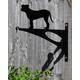 Pitbull Dog Stylish Modern Hanging Basket Bracket