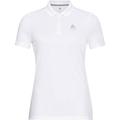 ODLO Damen Polo Polo shirt s/s F-DRY, Größe S in Weiß