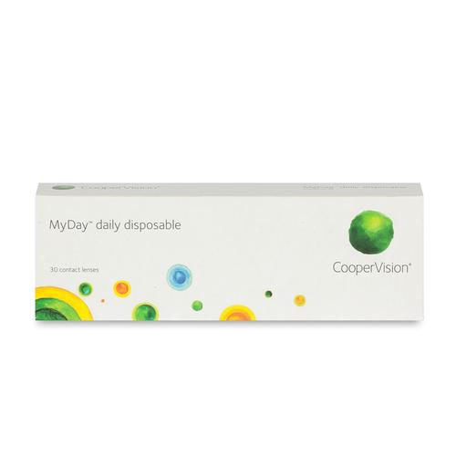 CooperVision MyDay (30er Packung) Tageslinsen (-4 dpt & BC 8.4) mit UV-Schutz