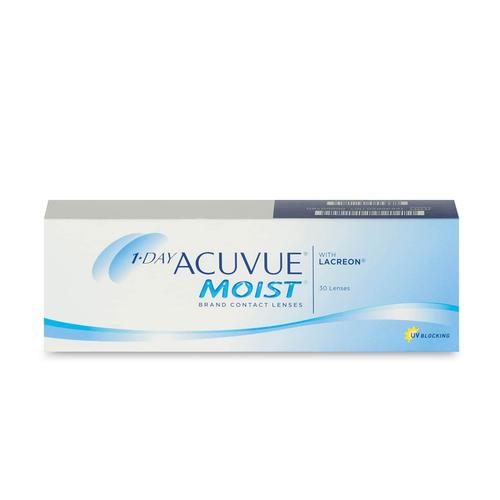 Johnson & Johnson 1-Day Acuvue Moist (30er Packung) Tageslinsen (-2.5 dpt & BC 8.5) mit UV-Schutz