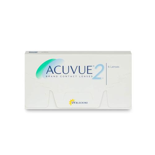 Johnson & Johnson Acuvue 2 (6er Packung) Wochenlinsen (3 dpt & BC 8.3) mit UV-Schutz