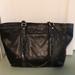 Coach Bags | Coach Black Leather East/West Gallery Tote | Color: Black | Size: Os