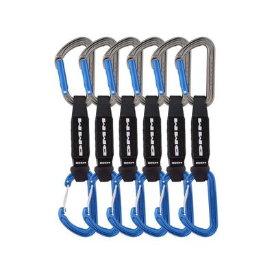 DMM Shadow/Spectre Hybrid Quickdraw - 6 Pack Titanium/Blue 12cm A301-358BL-12P6