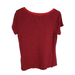 Anthropologie Tops | Anthropologie Raglan Short Sleeve Tshirt Striped Red Blue Medium | Color: Blue/Red | Size: M