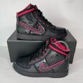 Nike Shoes | Nike Vandal High Black Cat | Color: Black/Pink | Size: 4.5g