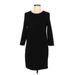 Old Navy Casual Dress - Shift: Black Solid Dresses - Women's Size Medium