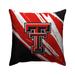 Texas Tech Red Raiders 18'' x Retro Jazz Poly Span Décor Pillow