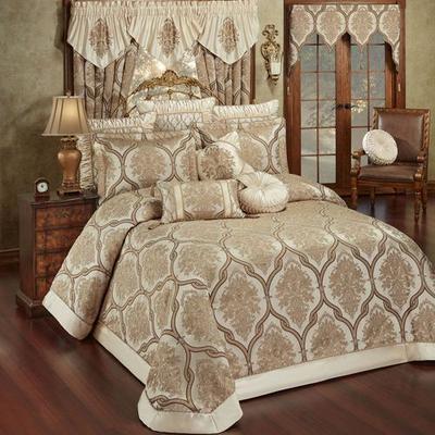 Barrington Grande Bedspread Champagne, California King, Champagne