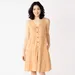 Petite Sonoma Goods For Life Sleeveless Tiered Dress, Women's, Size: XL Petite, Lt Orange