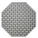 White Octagon 11' Area Rug - Corrigan Studio® Dareus Indoor/Outdoor Commercial Color Rug - Black, Pet & Friendly Rug. Made In USA, Area Rugs Great For , Pets, Event | Wayfair