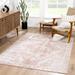 Snead 2'7" x 10' Traditional Light Beige/Pale Pink/Plum/Peach Runner - Hauteloom