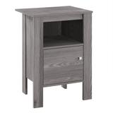 Monarch Specialties Contemporary Accent Rectangular Decor Side End Table, Gray - 9