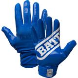 Battle Sports Double Threat Adult Receiver Gloves Blue