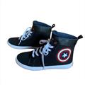 Converse Shoes | New! Converse Marvel Captain America Shoes (Size: 9) | Color: Black/White | Size: 9