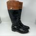 Coach Shoes | Coach Micha Riding Boot | Color: Black/Brown | Size: 7.5