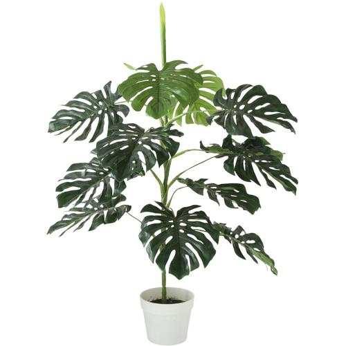 BOLTZE Künstliche Zimmerpflanze Topfpflanze Monstera, (1 St.) grün Kunstpflanzen Wohnaccessoires