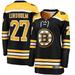 Women's Fanatics Branded Hampus Lindholm Black Boston Bruins Home Breakaway Player Jersey
